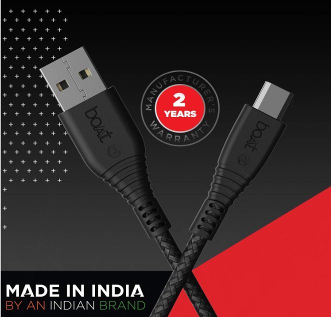 Top 5 fast charging micro USB Cable under ₹250, BoAt micro USB 55