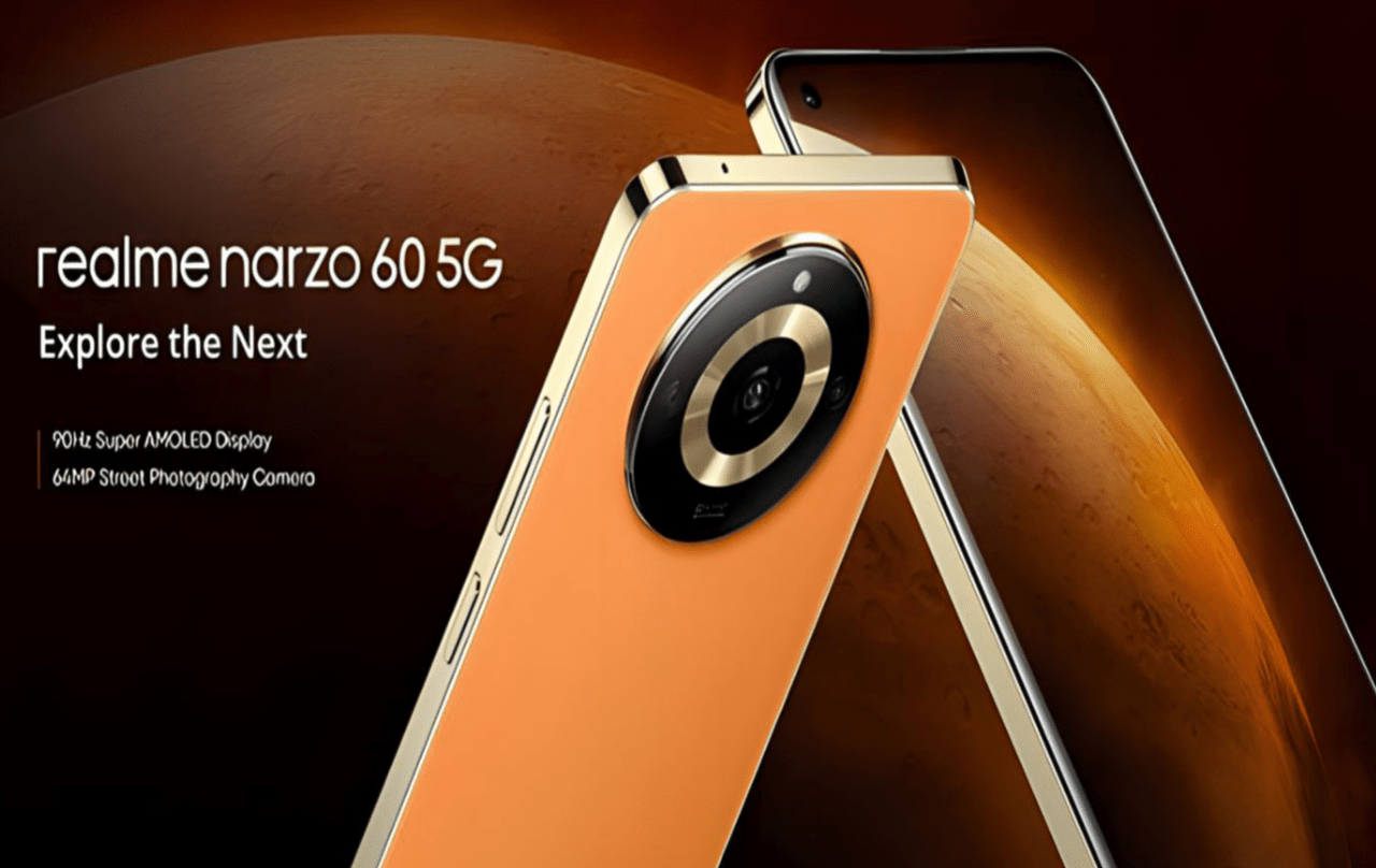 Realme Narzo 60 5G | AMOLED डिस्प्ले, 5000mAh बैटरी देखें सभी फीचर्स और कीमत