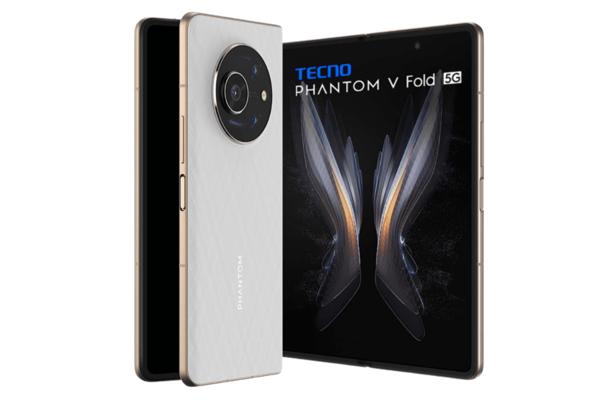 Tecno Phantom V Fold 5G - Dual LTPO AMOLED डिस्प्ले, 12GB RAM, Dimensity 9000+, ड्यूल सेल्फी कैमरा देखें सभी फीचर्स